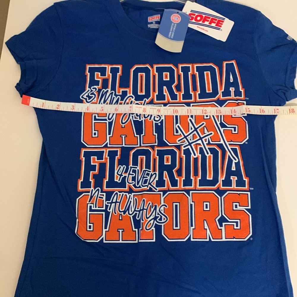 NWT Set of 3 University of Florida Gators UF Soffe Tees Size Medium White & Blue - Picture 3 of 8